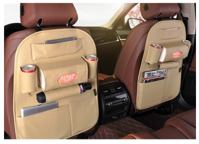 Leather Car Seat Organizer