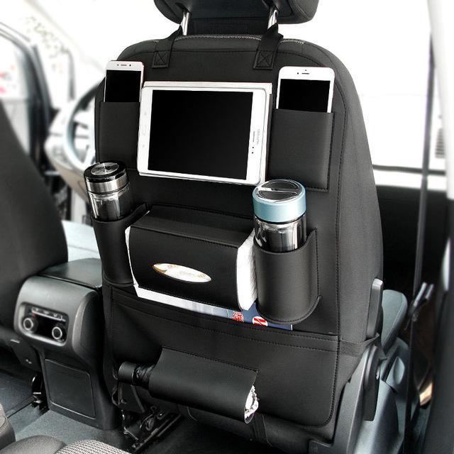 Leather Car Seat Organizer