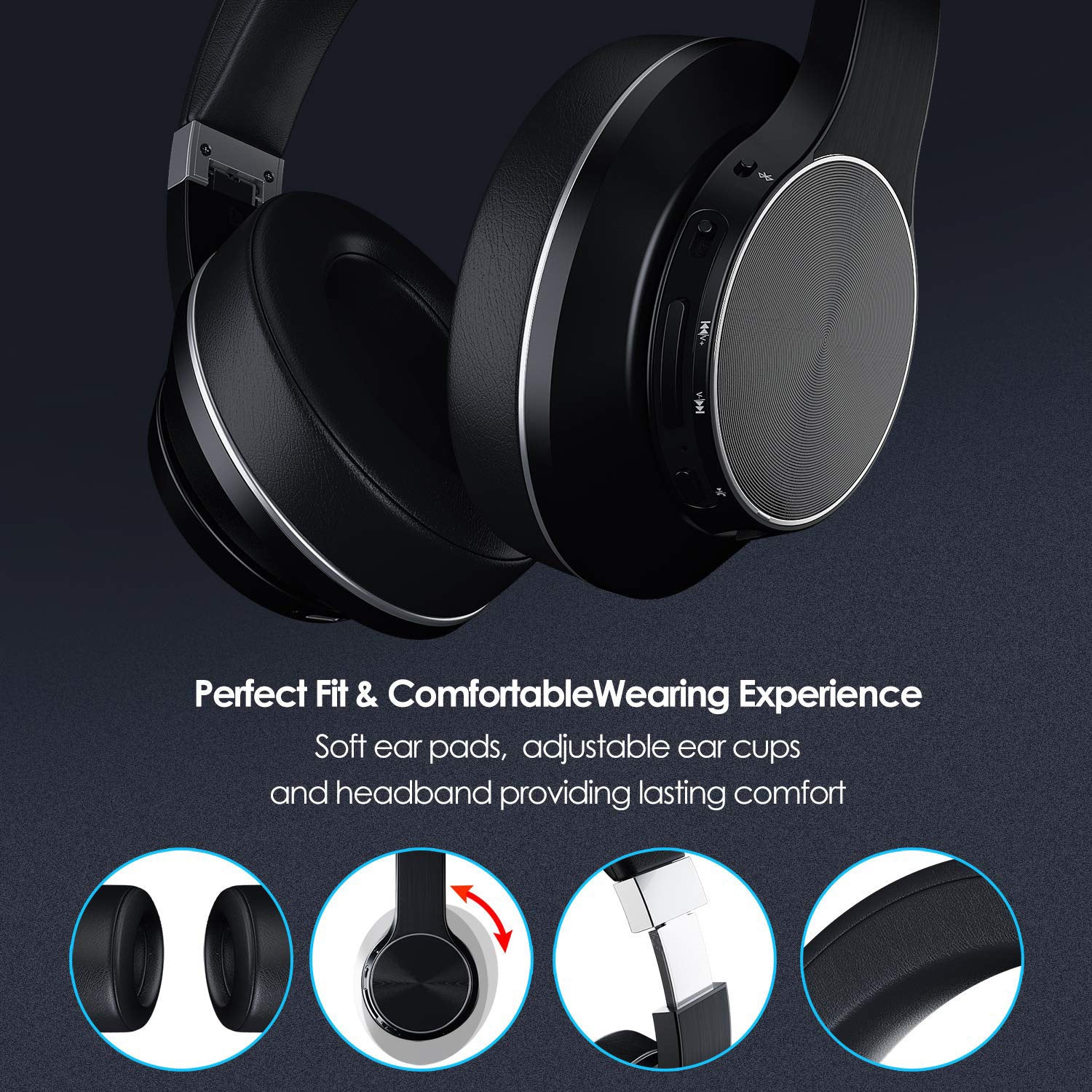 Headworn Sports Noise Cancelling Bluetooth Earphones