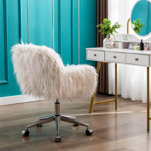 Faux Fur Office Chair