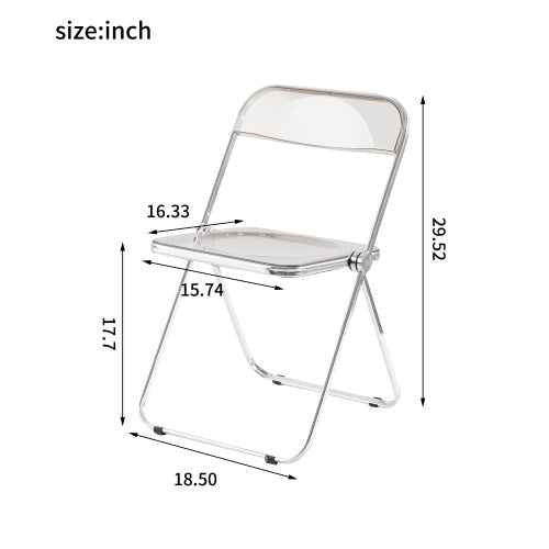 Transparent Folding Chairs