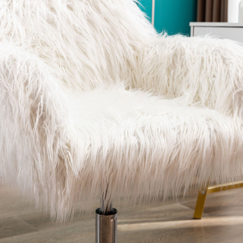 Faux Fur Office Chair